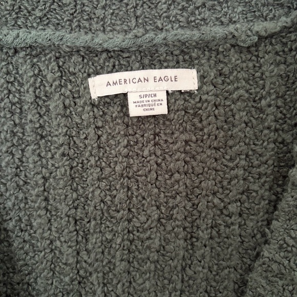 American Eagle Outfitters Forest Green Cardigan - Picture 6 of 6